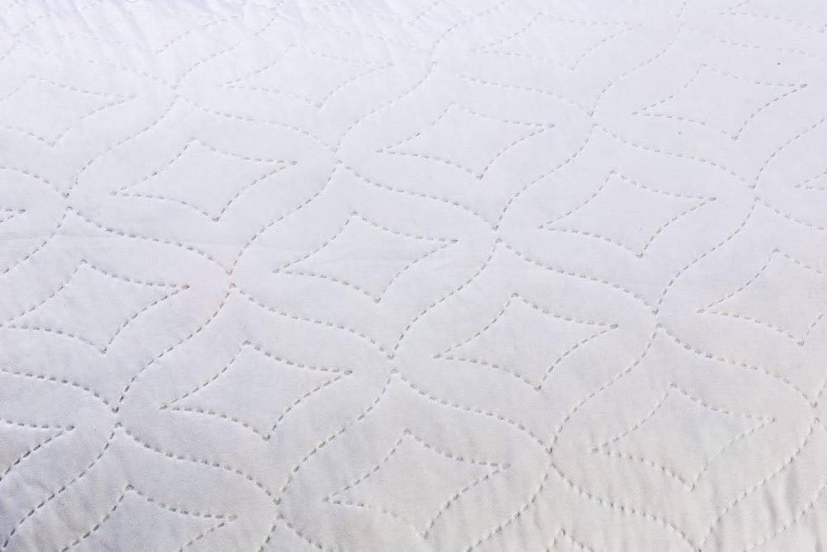 VIP Almohada Muy Importante V.I.P. Almohada Memory Flake Almohada Blanca 45 X 75 cm Funda Acolchada de Poliéster Súper Transpirable Suave Made in Italy Naty Shop Almohadas Estándar