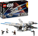 LEGO Star Wars 75399 Rebel U-Wing Starfighter - Juguete con función de ala oscilante y 3 minifiguras, incluidas Cassian Andor y la figura del droide K-2SO - Regalo para niños mayores de 8 años y fanáticos de Andor temporada 2 Juegos de construcción Beuche den LEGO-Store Título predeterminado