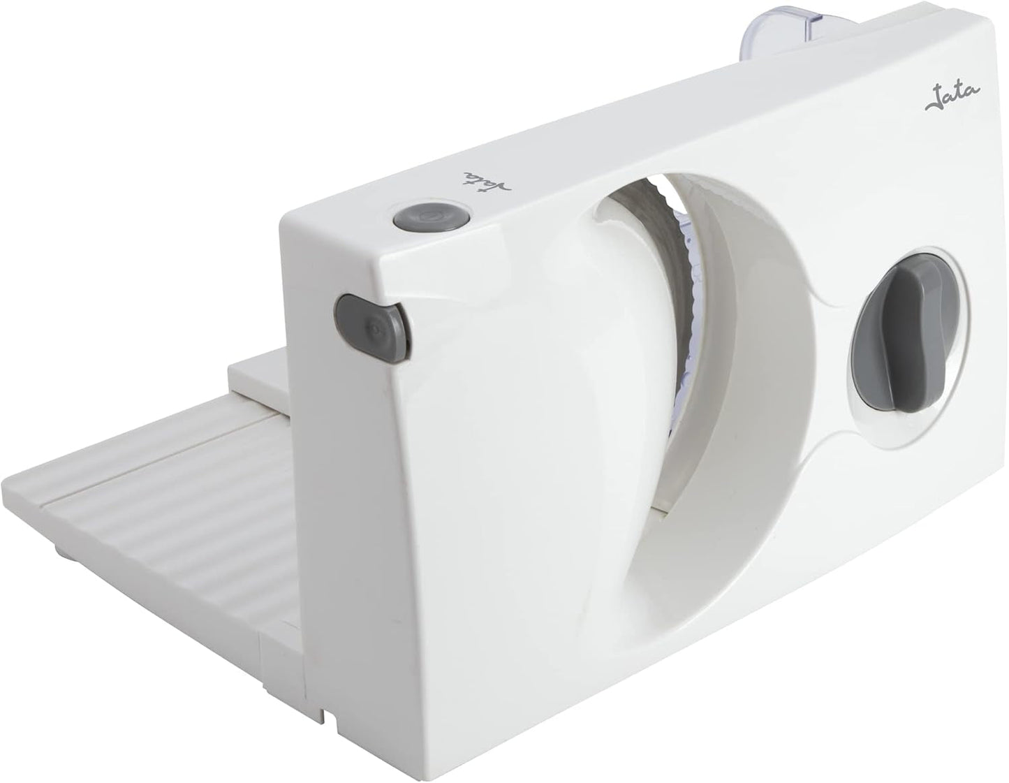JECF0300 Cortadora Eléctrica Compacta, Hoja Extraíble de Acero Inoxidable, Diámetro 170mm, Control de Espesor 0 a 15mm, Ralladores y Cortadoras 150W Naty Shop Default Title