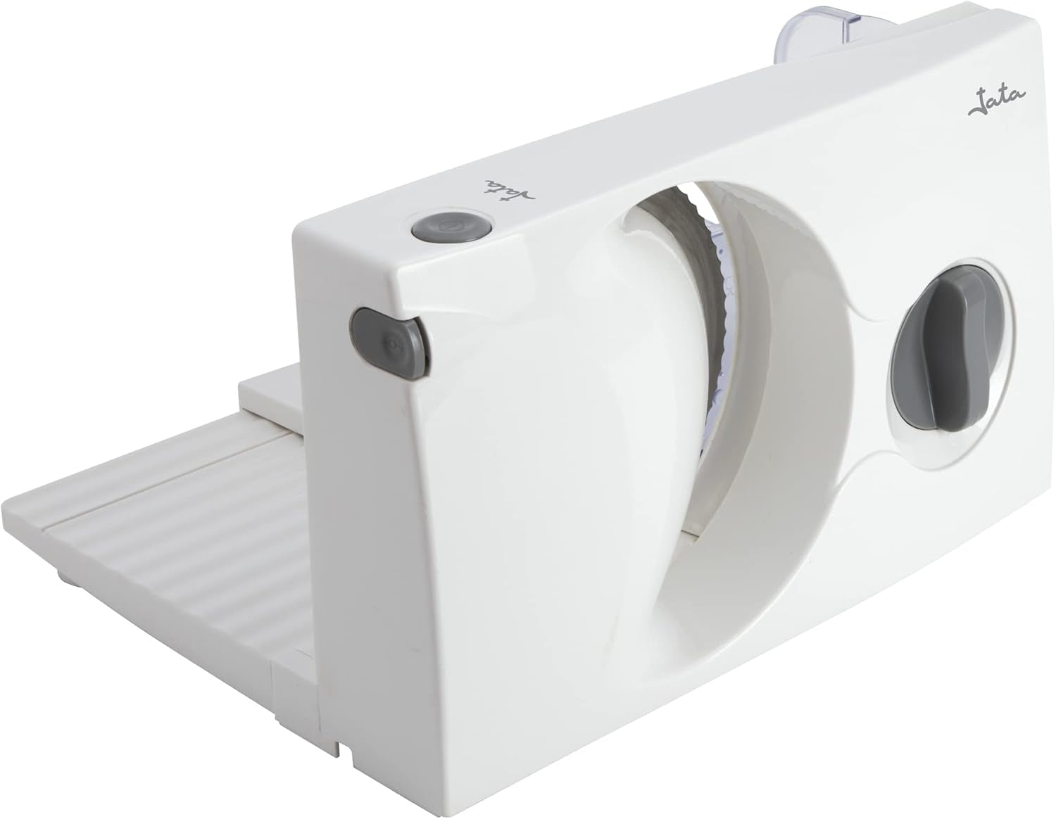 JECF0300 Cortadora Eléctrica Compacta, Hoja Extraíble de Acero Inoxidable, Diámetro 170mm, Control de Espesor 0 a 15mm, Ralladores y Cortadoras 150W Naty Shop Default Title