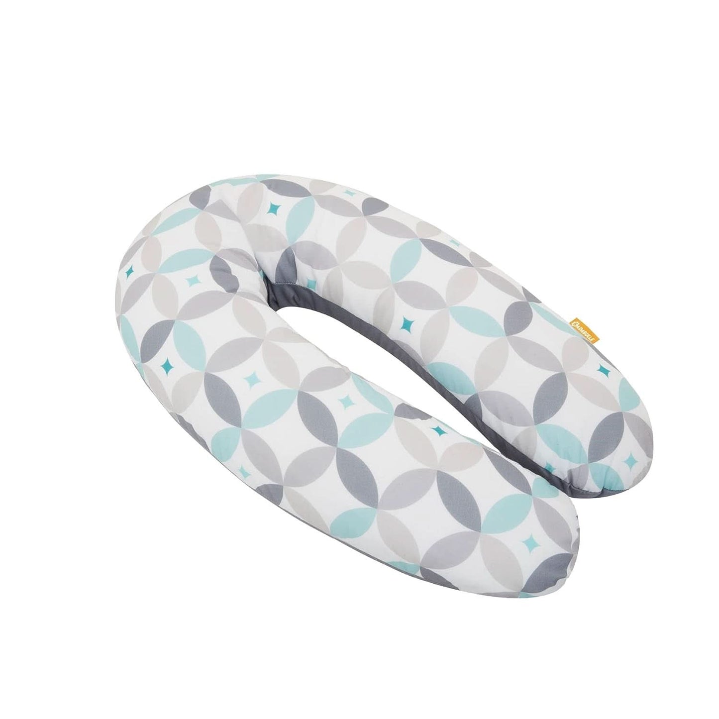 Badabulle Almohada de lactancia y almohada mullida de embarazo, 150 cm, incluye funda, forma ergonómica Accesorios Alimentación y Lactancia Gráfico Tienda Bebe Naty