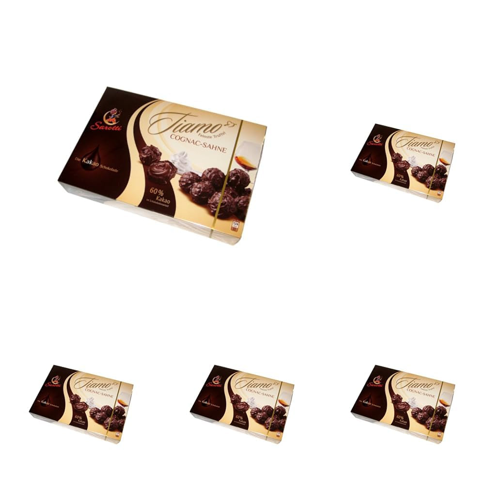 Crema de coñac con trufa más fina de Tiamo, 125 g