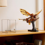 LEGO Icons Máquina voladora de Leonardo Da Vinci con alas batientes - Incluye minifigura y soporte - Set de construcción para adultos - Set de decoración del hogar - Idea de regalo - 10363 Juegos de construcción Besuche den LEGO-Store