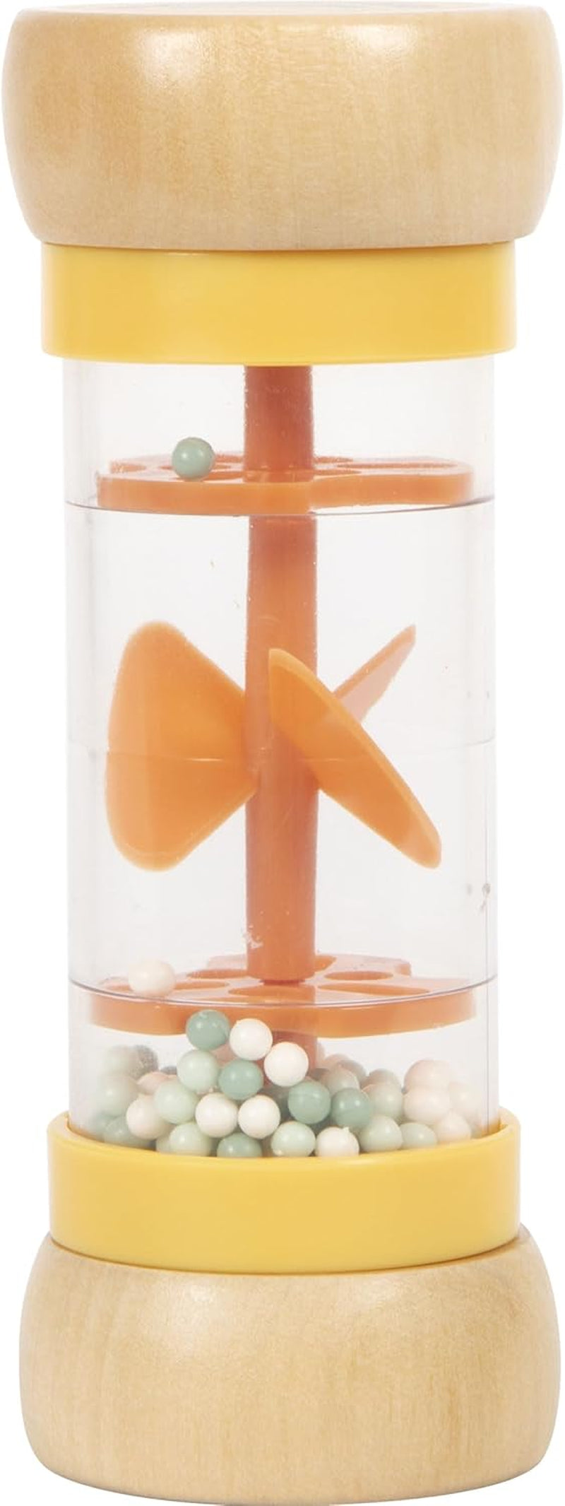 Small Foot Sonajero Rainmaker "Safari", fascinante juguete sensorial de madera, para niños a partir de 6 meses, 12458 Baby Toys Naty Shop