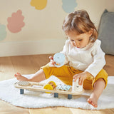 Janod - Pistas musicales Sweet Cocoon - 5 actividades musicales para niños - Educación musical temprana - Juguete de madera FSC - A partir de 12 meses, J04058 Baby Toys Naty Shop