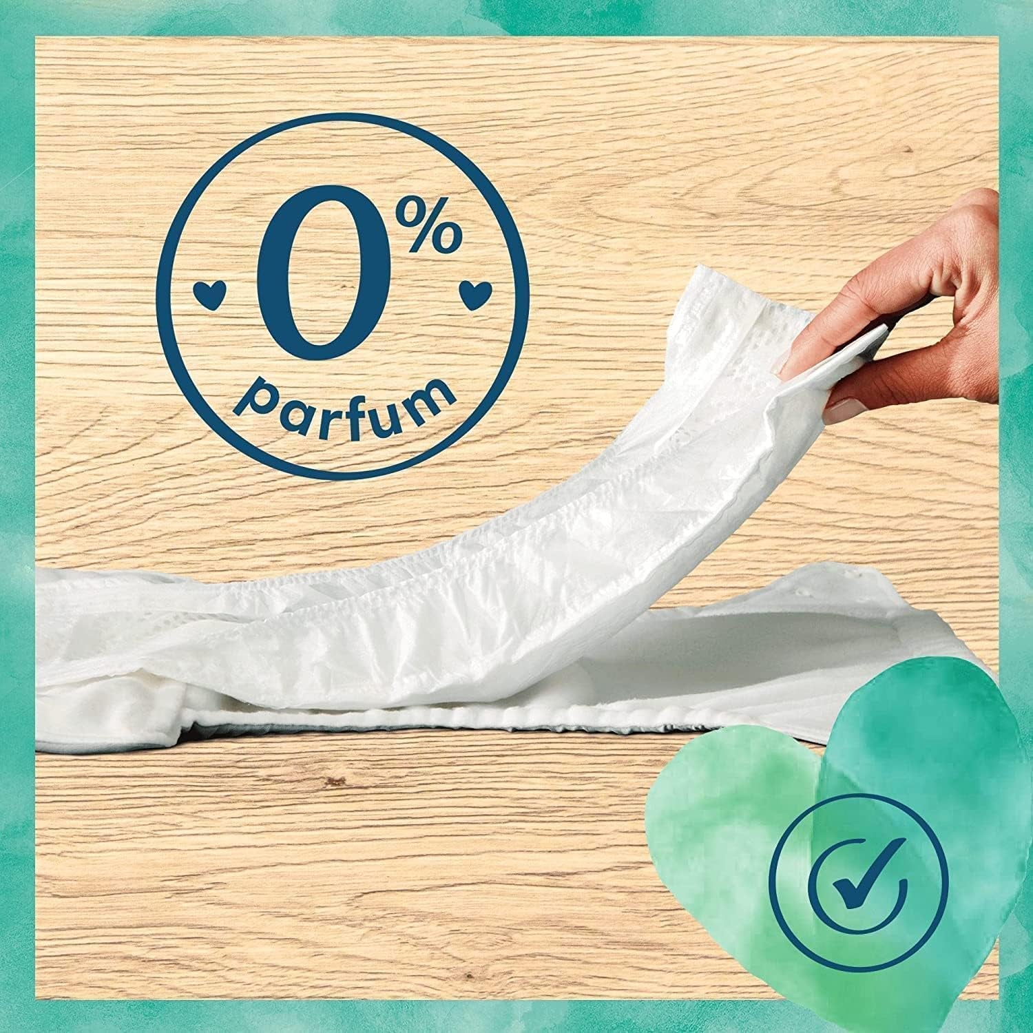 Harmony Hybrid 200 Núcleos Protectores Desechables Extra Absorbencia para Pañales Híbridos Lavables Protegen la Piel Sensible del Bebé