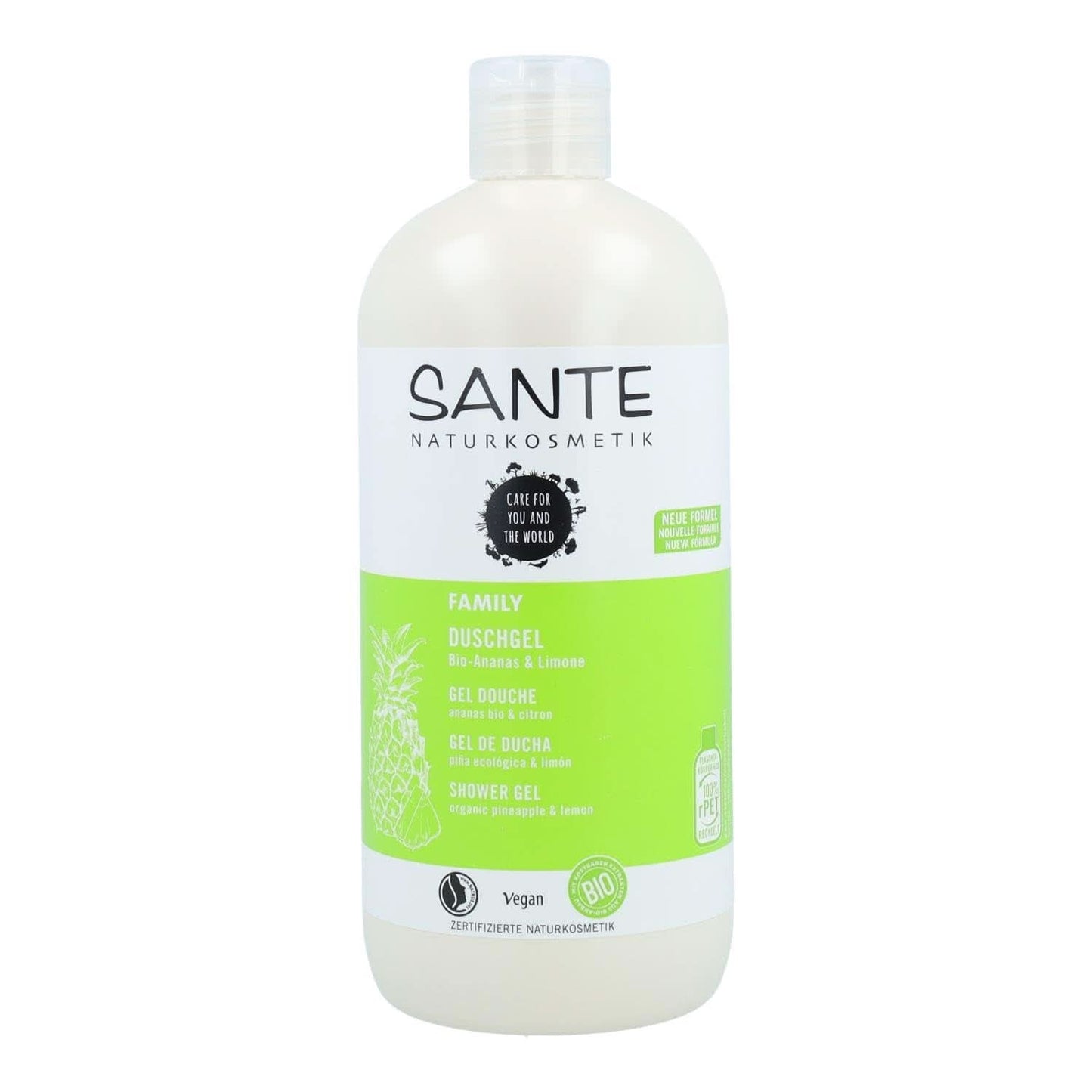 SANTE Natural Cosmetics Gel de ducha refrescante con fragancia cítrica, 950 ml Ducha y baño Naty Shop 500 ml Afrutado, fresco