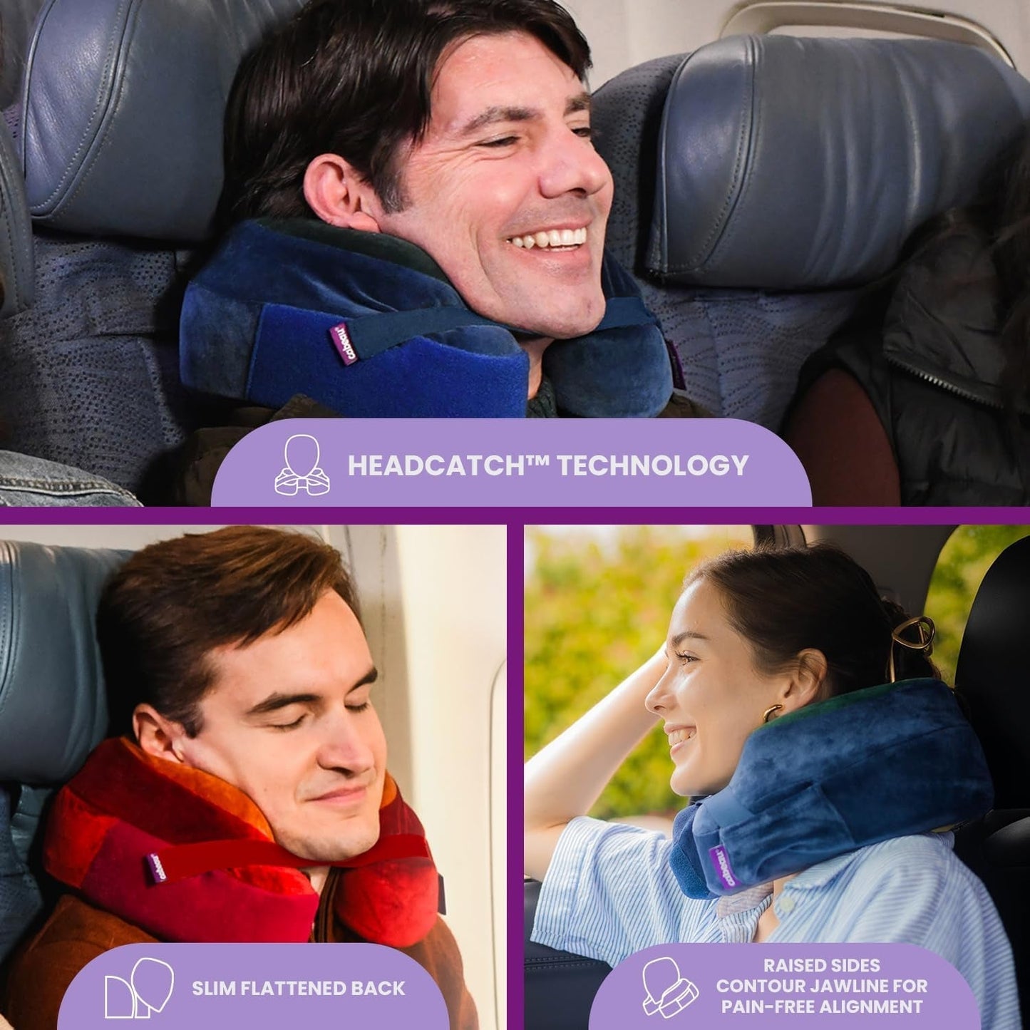 Cabeau Evolution Earth - Almohada para el cuello 25 cm Almohadas de viaje Naty Shop