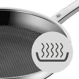 Sartén de inducción WMF Profi Resist 24 cm, material con revestimiento multicapa, estructura alveolar, mango de acero inoxidable, apta para horno Ollas y Sartenes Naty Shop