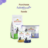 Almo Nature Functional - Intestinal Help - Alimento húmedo para gatos adultos y maduros con intestinos sensibles - con aves - favorece el microbioma - 70 g (paquete de 30)