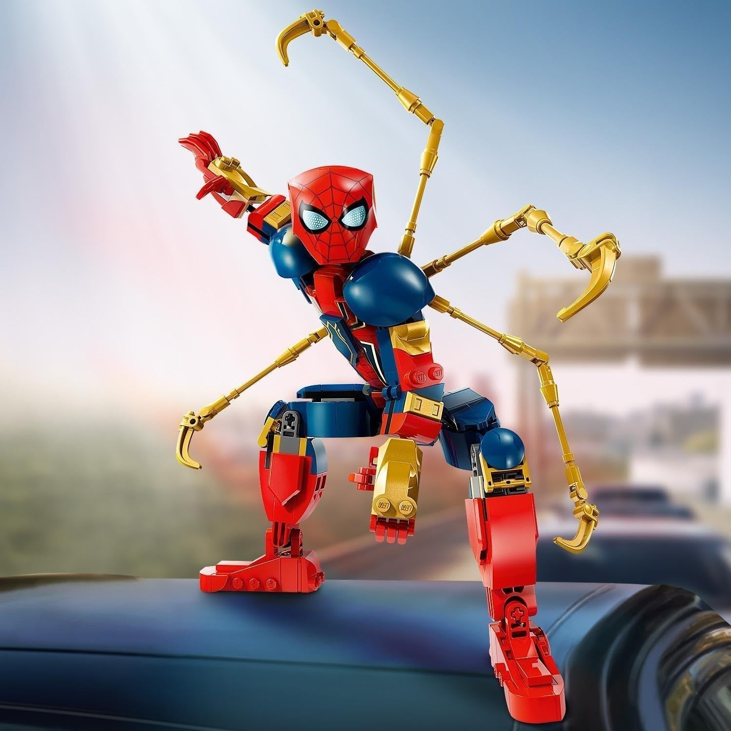 LEGO Marvel Bloques de Construcción Iron Spider-Man Juguete de acción de superhéroe para niños a partir de 8 años Conjunto de armadura para niños y niñas Modelo para construir Los Vengadores Idea de regalo para fanáticos de las películas de Marvel 76298 Juegos de construcción Beuche den LEGO-Store