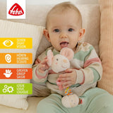 Ratón hace lluvia Fehn - juguete de motricidad con cascabel para agarrar y hacer ruidos - el palo de cascabel estimula de forma lúdica los sentidos y la motricidad - para bebés y niños pequeños a partir de 0 meses Baby Toys Naty Shop