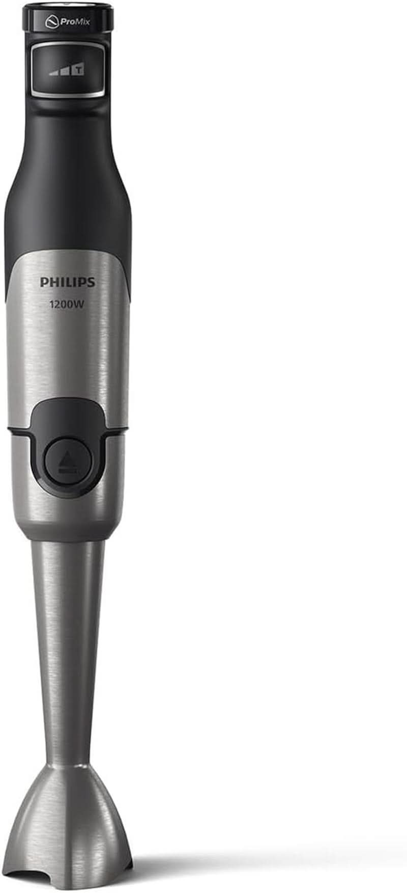 Batidora Stabphils serie 5000 - Batería de 1200 W. Tecnología Promix. Dirigió Geschwindigkeitsanzeiger. Stufenlose Geschwindigkeitseinstellung. Diseño compacto. Leicht Zu Reinigen. Schwarz (HR2681/00) Cocina Naty Shop Batidora de pie