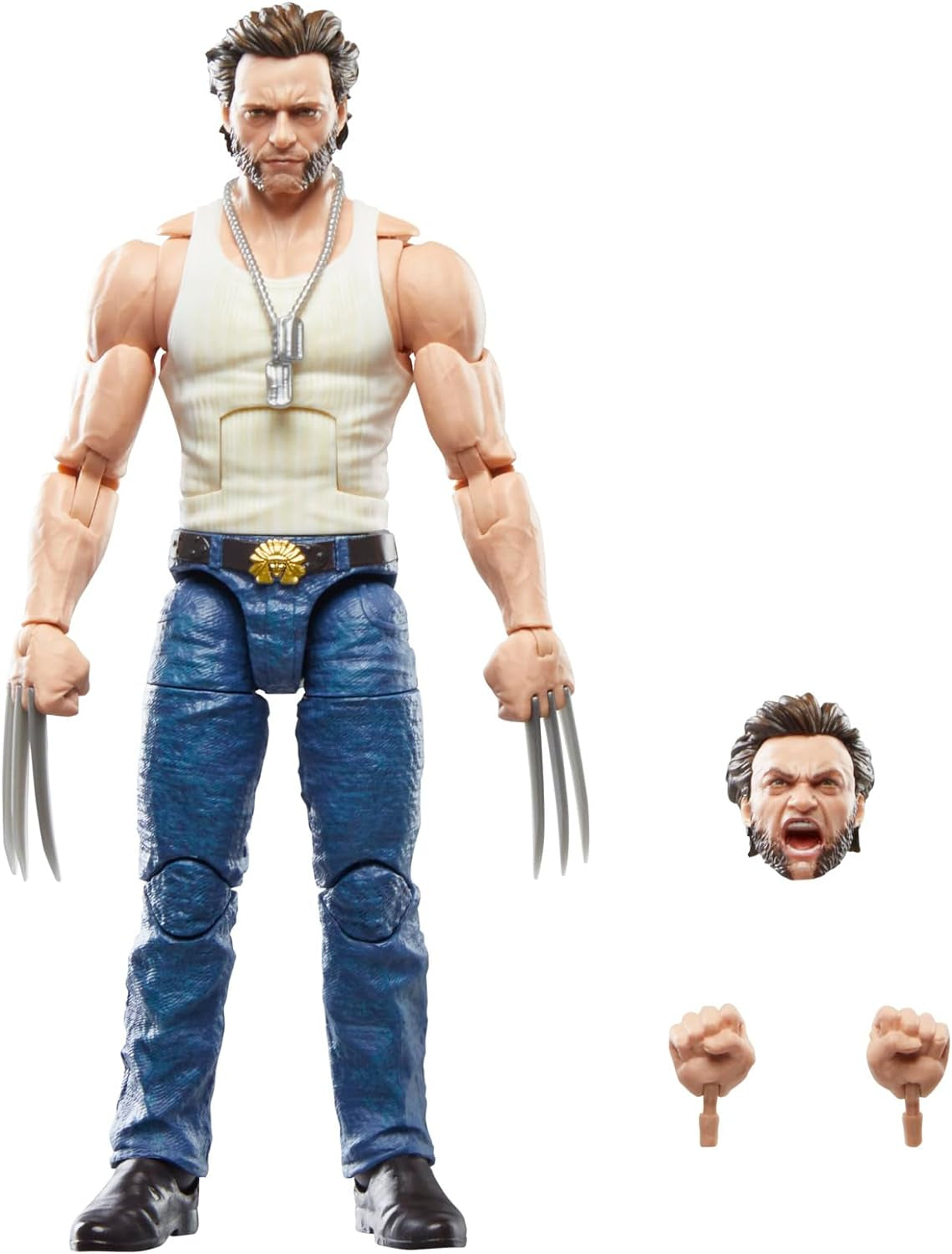 Marvel Legends Series Deadpool Deadpool 2 Figuras de acción coleccionables para adultos de 15 cm de alto Naty Shop Wolverine