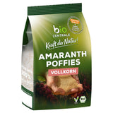 Bocanadas de amaranto biocentrales | 125 gramos | vegano | pequeños granos expandidos de amaranto | fuente de proteínas | para muesli, yogur y coloridos tazones de desayuno