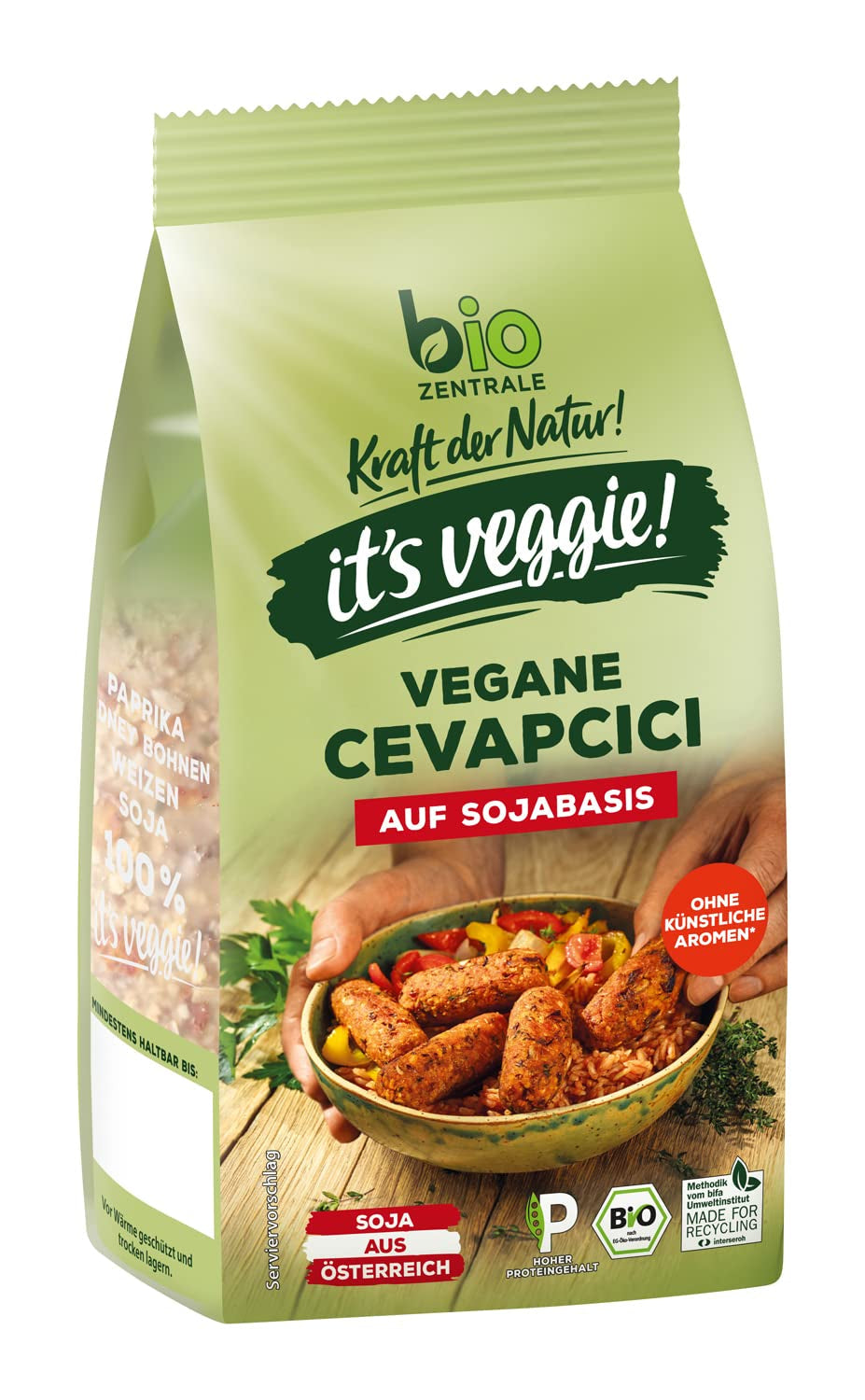 Biozentrale Bulgur en bandeja con verduras y jengibre | 200 g perfecto para una comida rápida para llevar | fuente de proteína vegana | fácil de preparar