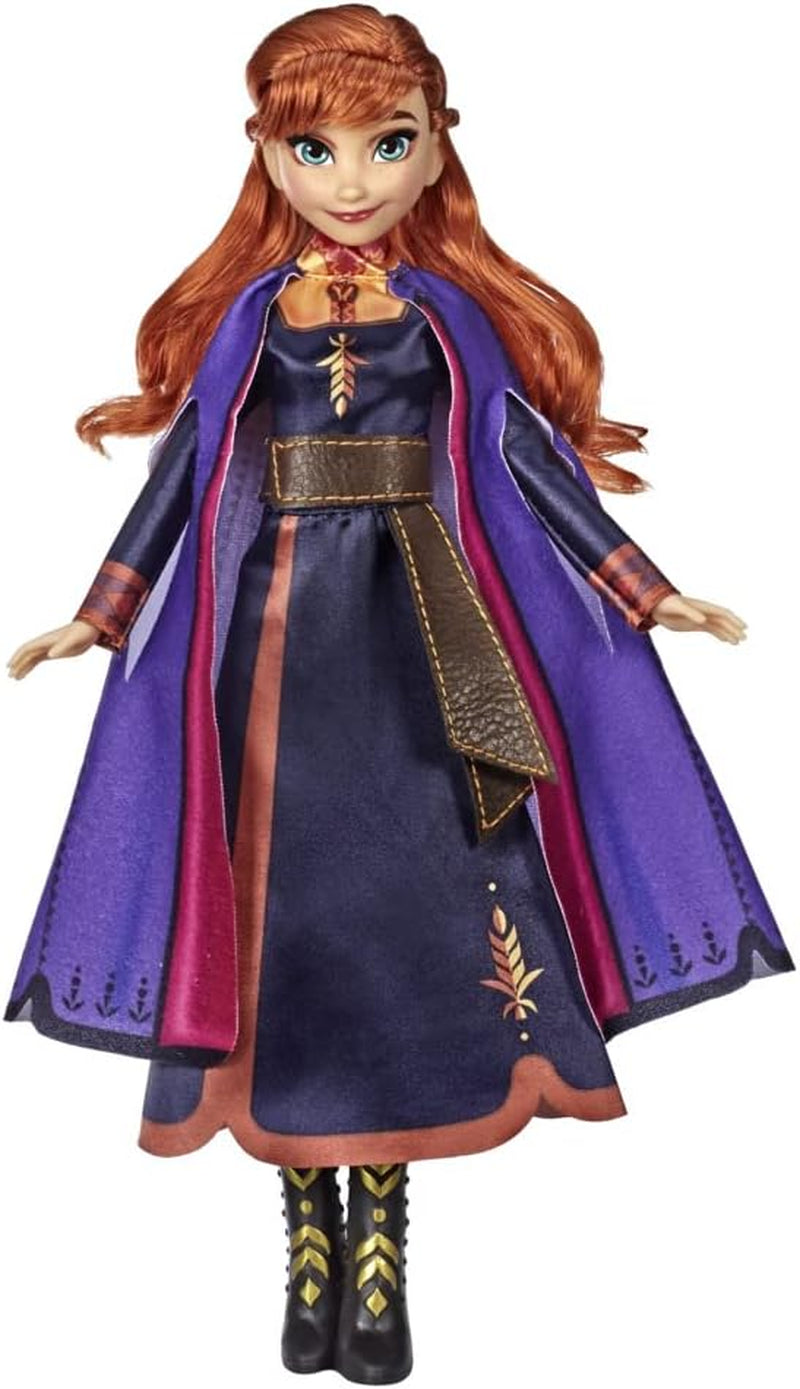 Hasbro Ice Queen Singing Anna Music Doll con vestido morado de Disney The Ice Queen 2 juguete para 3 años 57237830 multicolor Naty Shop Dolls Default Title