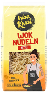 Fideos Wan Kwai Wok 250g: Delicias fritas con huevos reales, preparadas en un instante para deliciosas comidas fritas. ¡Sencillo, sabroso, asiático! (Pack of 5)