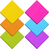 120 Uds servilletas de cóctel servilletas de papel accesorios de fiesta de 2 capas 6 colores