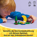 LEGO Animal Crossing Stargazing with Euphemia, Set de construcción para niños, Set de videojuego de rol imaginativo, Juguete para niñas y niños de 6 años, Figura de juguete animal 77053 Juegos de construcción Besuche den LEGO-Store