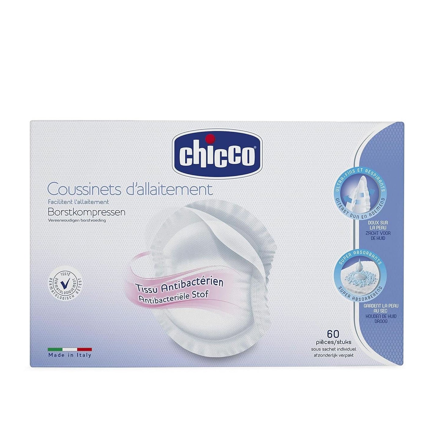 Discos de Lactancia 60uds Alimentación y Accesorios Lactancia Tienda Bebe Naty