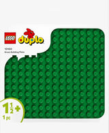 Tablero de construcción LEGO DUPLO en verde, Juguete de construcción para niños pequeños a partir de 18 meses, Para exponer modelos, Permite a los niños en edad preescolar construir de forma creativa y jugar con imaginación, Juguete educativo 10460 Juegos de construcción Besuche den LEGO-Store