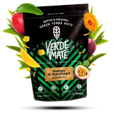 Green Mate Mango Verde y Maracuyá 0,5Kg | Té de yerba mate | El sabor exótico del té Mate El poder de refrescarse | Estimulación natural | Té Mate de Brasil | 500 gramos
