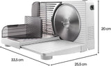 Cutmaster Compact, rebanadora, acero inoxidable, 100 W Trituradoras y Rebanadoras Naty Shop