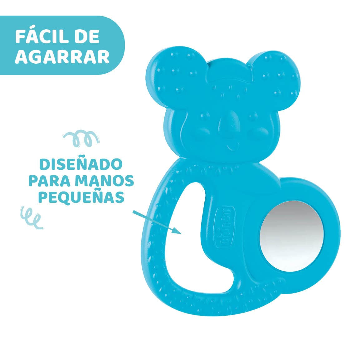 Chicco Juguete para la dentición Fresh Power 3D Koala, 4M+