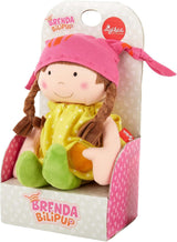 SIGIKID 39411 Muñeca Niña Suave y Pequeña, Juguete para Bebé, Recomendado A Partir de 6 Meses, Amarillo