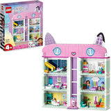 Lego 10788 Casa de muñecas de Gabby, juego de juguetes, 8 habitaciones y 4 pisos. Casa de muñecas de Gabby con figuras de Pandi, suricata y Kuchi y accesorios, regalo para niñas, niños y niños de 4 años. Besuche den LEGO-Store Single