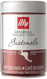 Granos de café illy, selección de granos de café Arábica, Guatemala, paquete de 6 (6 x 250 g)