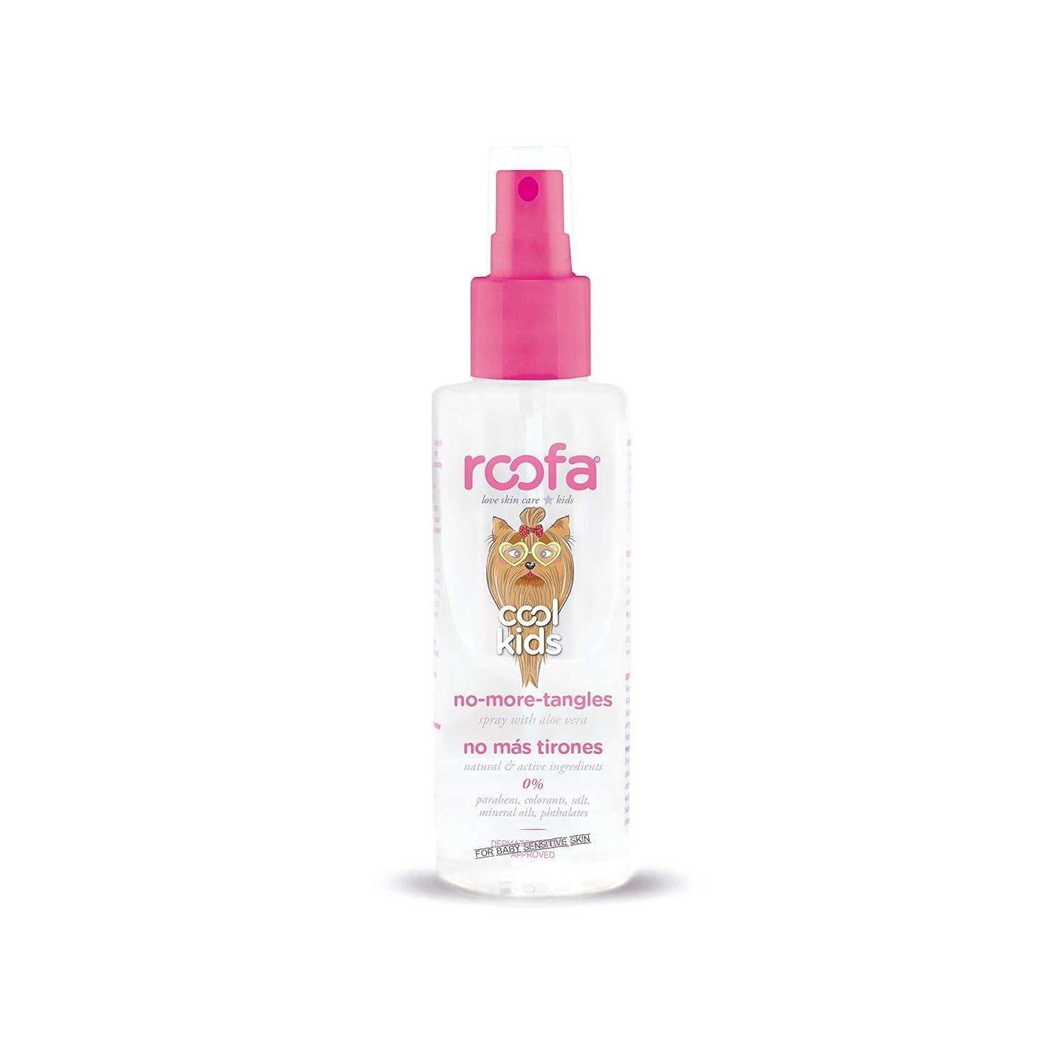 Cool Kids Spray Antienredos para Niños, 100ml, España, 92,8% Natural, con Aloe Vera, Seda y Pantenol, Fragancia de Fresa Productos Desenredantes Naty Shop Default Title