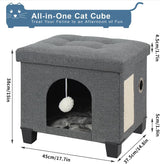 Mantas y Muebles, Mascotas, Cuevas y Casas, Gatos, Camas para Gatos, Camas para Gatos, Colchones
