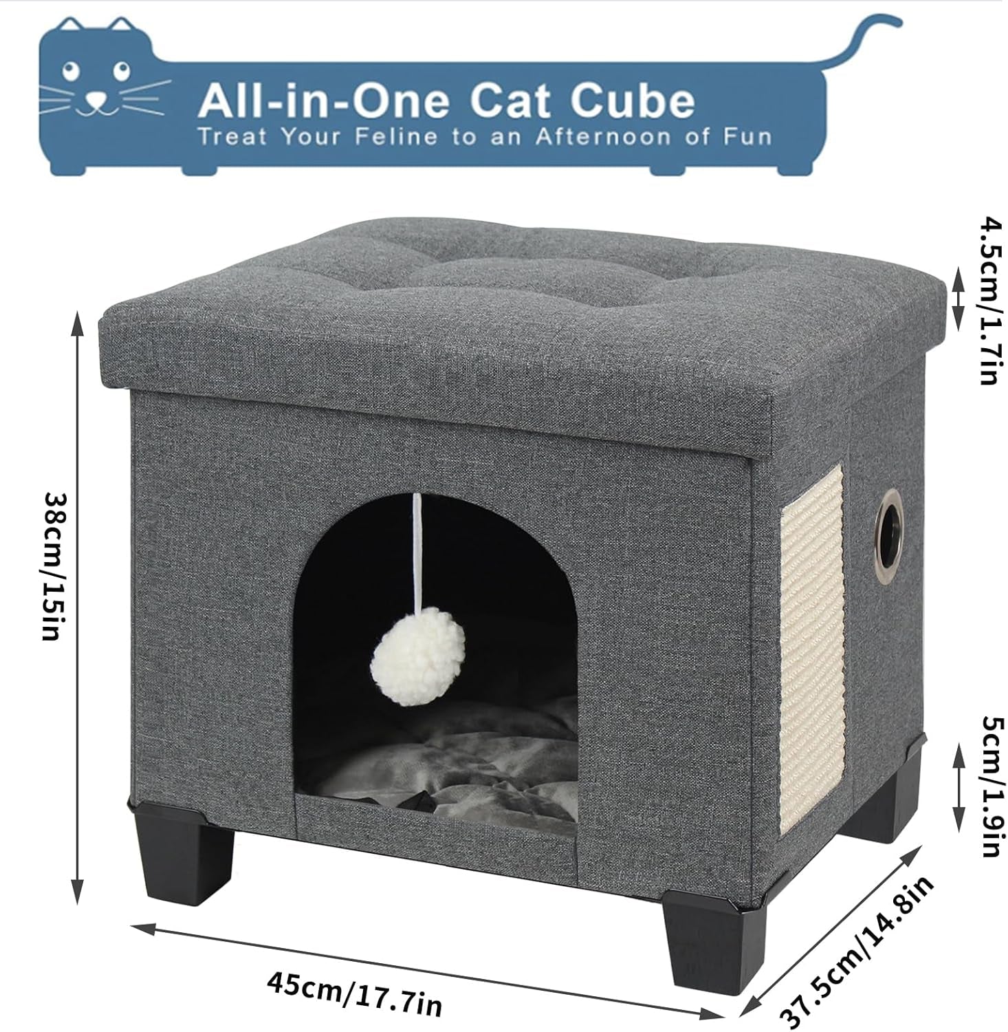 Mantas y Muebles, Mascotas, Cuevas y Casas, Gatos, Camas para Gatos, Camas para Gatos, Colchones