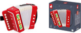 Janod - Acordeón Gioia - Instrumento musical para niños - Juego de roles y educación musical temprana - Con correa - A partir de 3 años, J07654 Jucarii Bebe Naty Shop