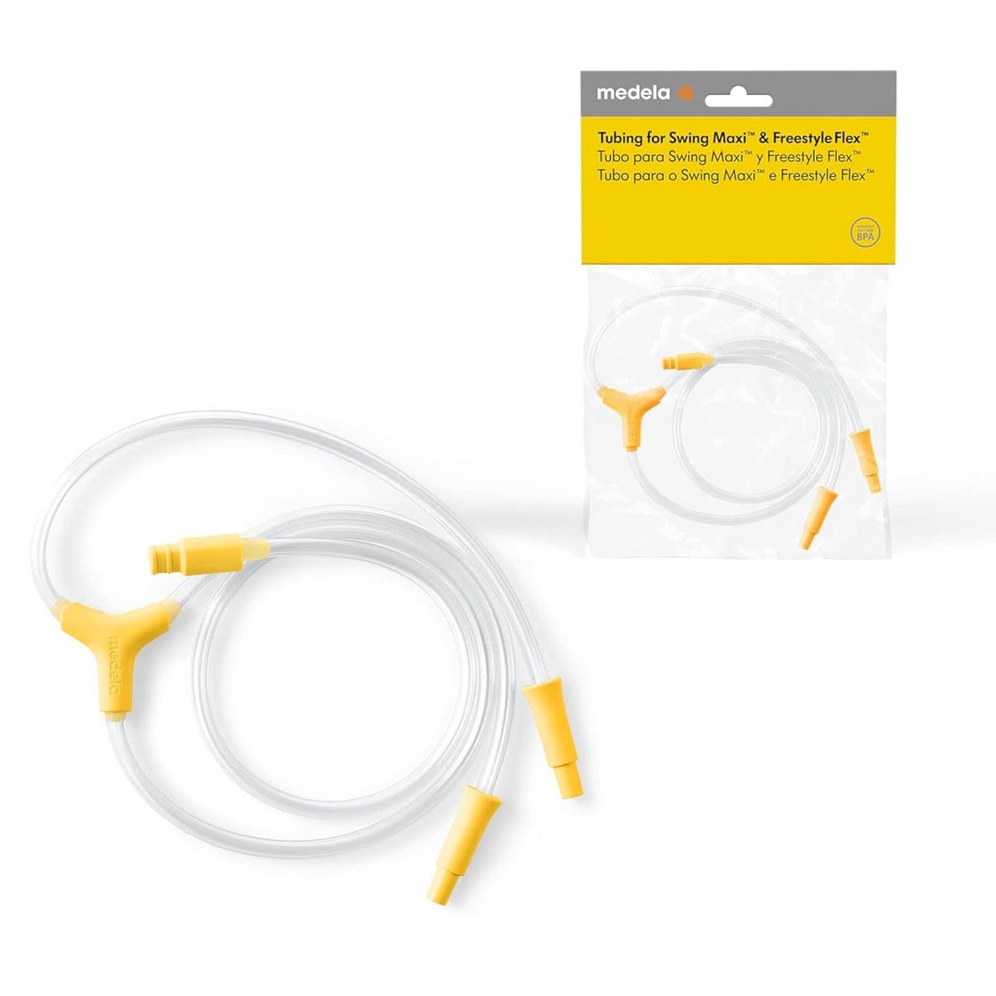 Medela Swing Maxi Und Freestyle Flex Milchabsaugungsschlauch, sólo compatible con Swing Maxi und Freestyle Flex Accesorios Alimentación y Lactancia Bebe Naty Shop