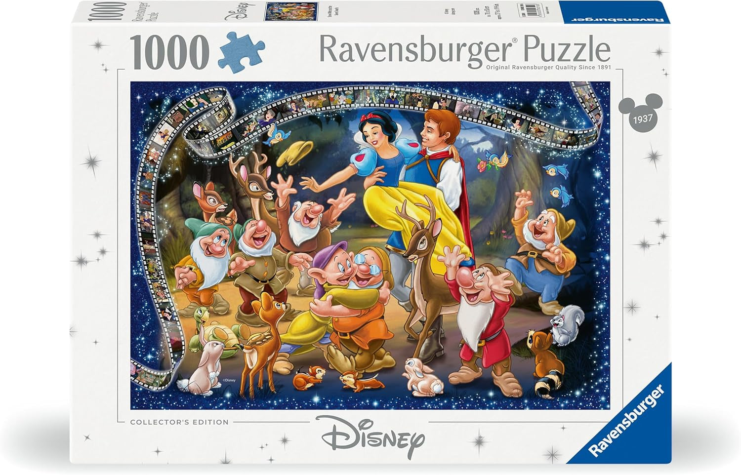Ravensburger Puzzle 12000310 - Blancanieves - Puzzle Disney de 1000 piezas para adultos y niños mayores de 14 años Puzzle Naty Shop