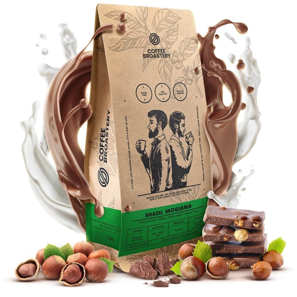 Juego de café en grano 3x1kg 3000g | Brasil Guaxupé | Brasil Mogiana | Brasil Cerrado | Brasil | Café especial | recién frito