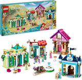 LEGO Disney Princess: Disney Princess Adventure Market, Casa de juguetes con 4 muñecas, incluidas Cenicienta y Ariel, Set de juego con mapa del tesoro, Regalo para niñas y niños a partir de 6 años 43246 Juegos de construcción Besuche den LEGO-Store Single