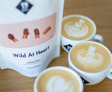 Café expreso salvaje de corazón | 250g Ganso Bohnen justo y sostenible | frisch geröstet | Café 100% Arábica | café de especialidad | 19 gramos de café
