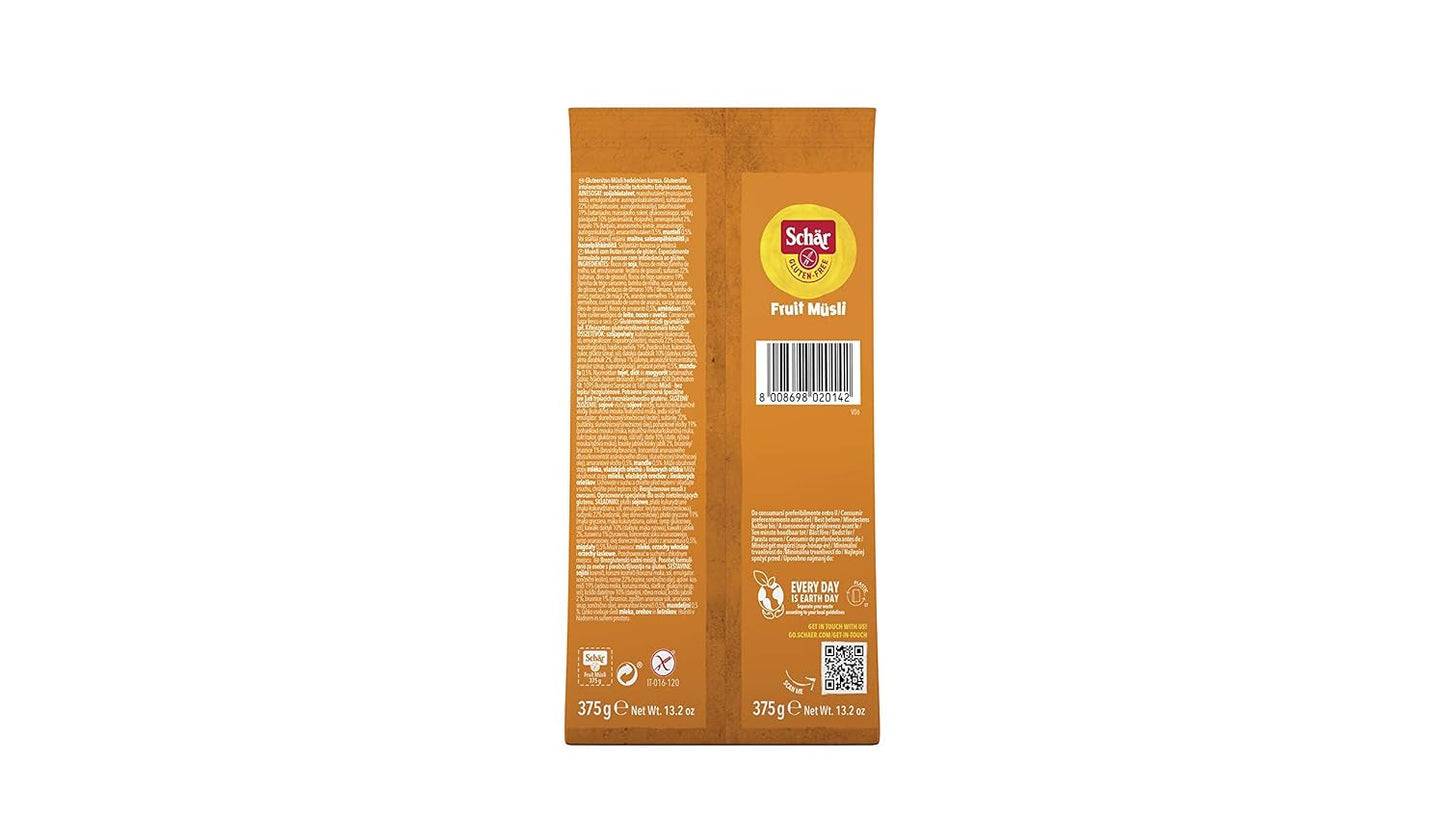 Fruchtemüsli, paquete de 375 g