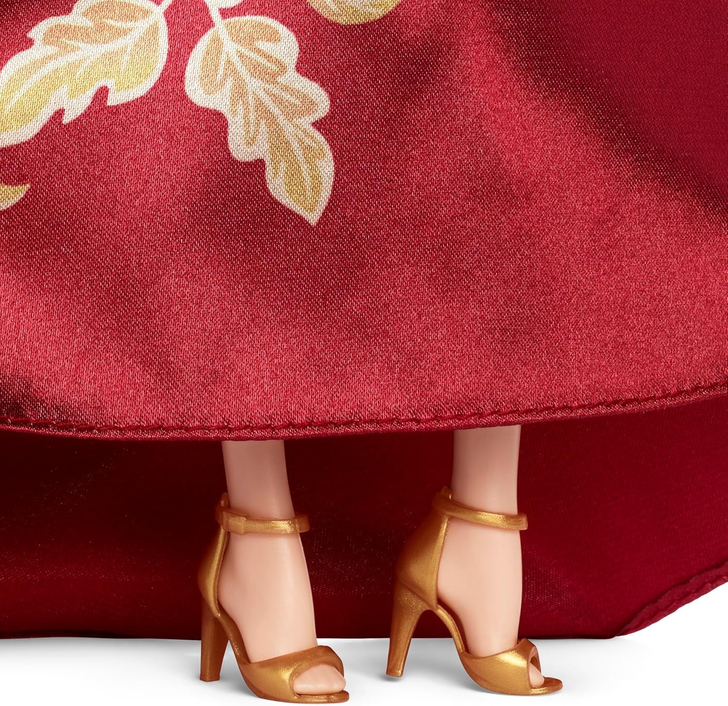 Muñeca Barbie Signature del Año Nuevo Lunar con vestido rojo y juguete de colección de peonías doradas JJX83