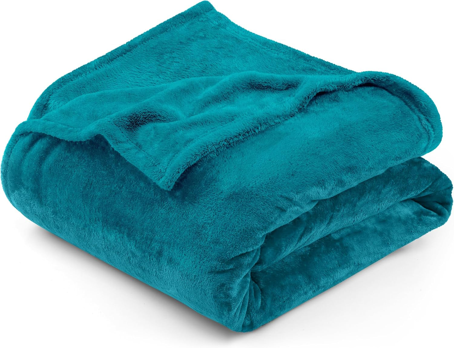 Utopia Ropa de cama Acogedora manta polar [228 x 228 cm, gris] Manta suave, ligera, cálida y esponjosa Manta cómoda y transpirable para cama, sofá, camas y mantas Besuche den Utopia Bedding-Store Turquesa 220 x 240 cm