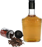 Browin Strong Roasted Oak Chips 20g - hojuelas, finas barritas de roble para aromatizar el alcohol, marrón Aromas Naty Shop