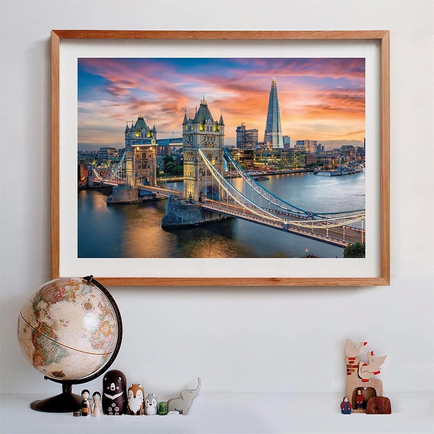 Clementoni - 31694 Collection - Crepúsculo De Londres, Puzzle 1500 Piezas Para Adultos Y Niños De 10 Años, Juego De Habilidad Para Toda La Familia Puzzle Naty Shop