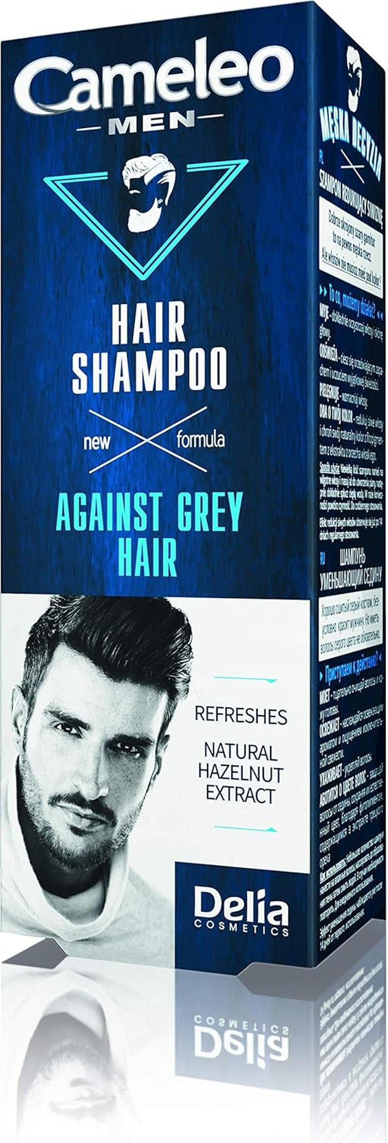 Cameleo Men - Lavado de cabello para hombres contra la caída del cabello, 150 ml Cuidado del cabello Naty Shop