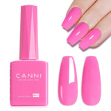 CANNI esmalte de uñas en gel, semipermanente, morado oscuro, esmalte de uñas, gel UV, remojo, manicura