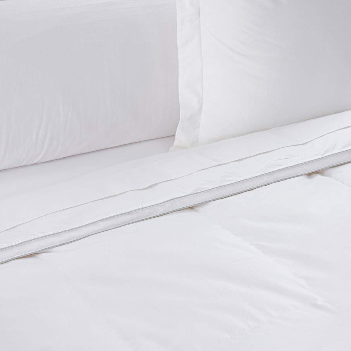 Platino, plumón de ganso, 300 g/m², 240 X 220 cm, blanco (white) Edredones y colchas Naty Shop