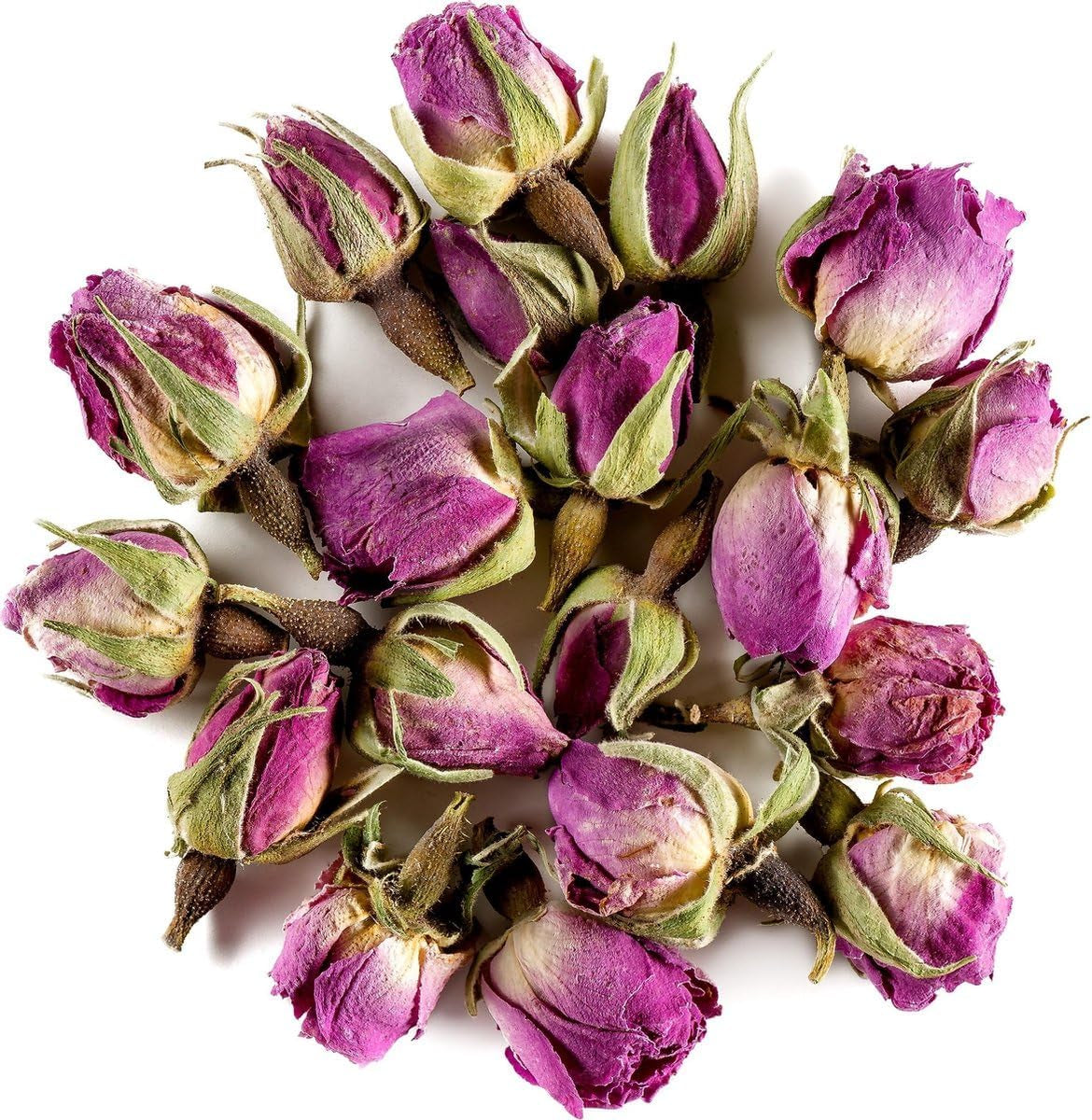 100 g de capullos de rosa comestibles de primera calidad - infusión de pétalos de rosa secos del Atlas - sabor y aroma dulce y floral - 100% natural, puro y sin aditivos | Tazarin Ltd.